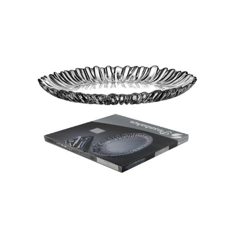 10499 PASABAHCE CRYSTAL LOOK PLATE