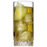 Pasabahce crystal look drinking glasses pack of three
