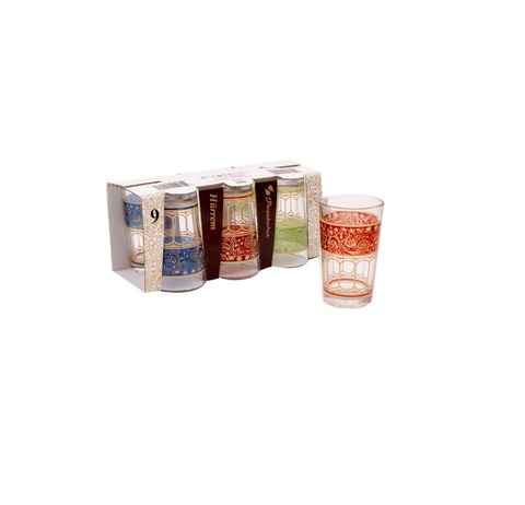 98485 PASABAHCE PACK OF 6 ARABIC TEA GLASSES