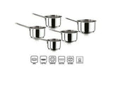 12 cm Gelincik Stainless Steel Milk pot